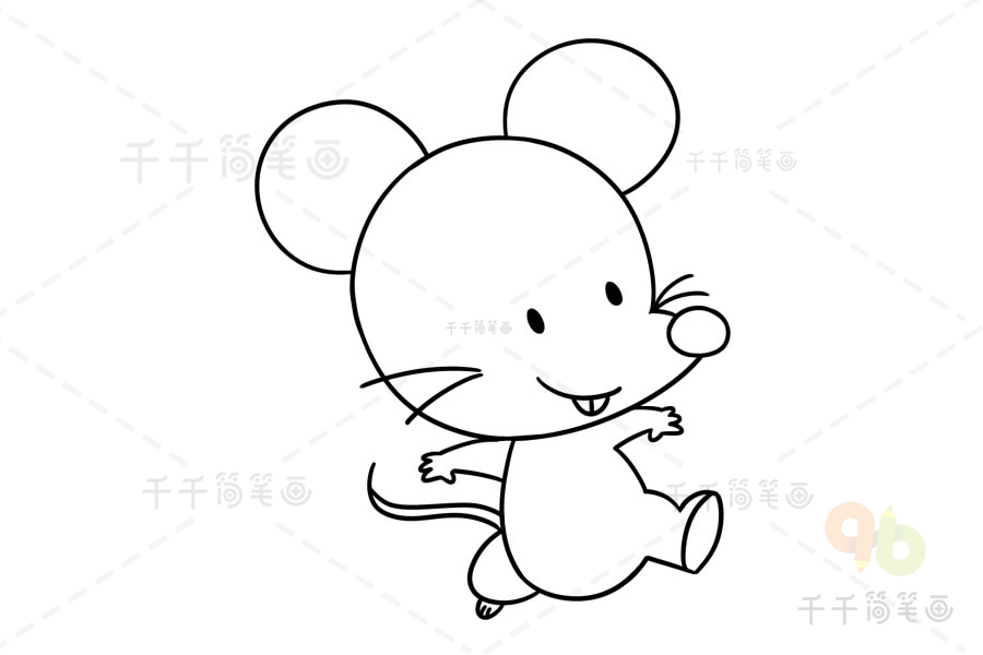画十二生肖老鼠图片